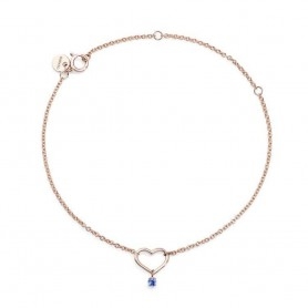 Burato Gioielli Bracciale Blu Heart Burato Gioielli Bracciale Blu Heart