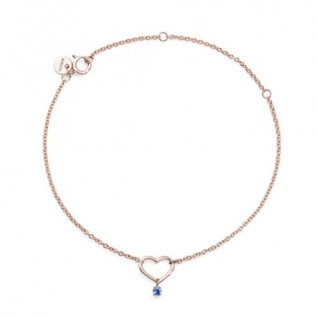 Burato Gioielli Bracciale Blu Heart