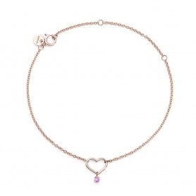 Burato Gioielli Bracciale Pink Heart Burato Gioielli Bracciale Pink Heart