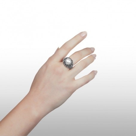 Giovanni Raspini Anello drops Perlage