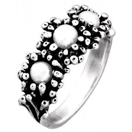 Anello Giovanni Raspini  Trilogy Anemone