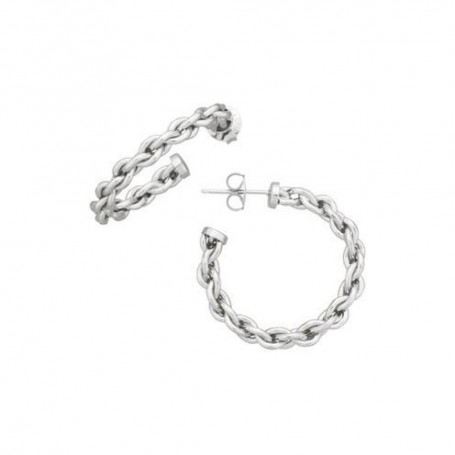 Giovanni Raspini Orecchini Cerchio Catena Medi