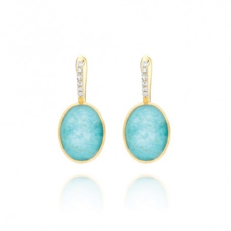 Orecchini Nanis Ciliegine Anice "Boules"