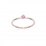 Burato Gioielli Anello Pink Solitaire M
