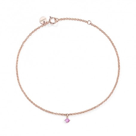 Burato Gioielli Bracciale Pink Solitaire