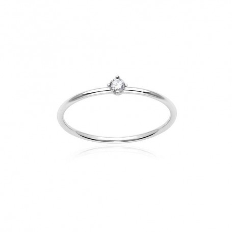 Burato Gioielli White Solitaire White M