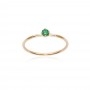 Burato Gioielli Anello Emerald Solitaire