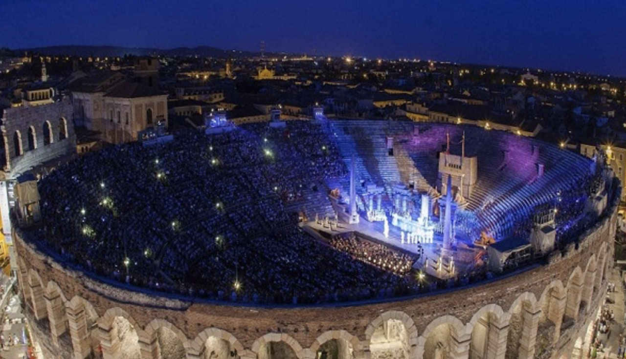 Dieci cose da fare a Verona: concerti in arena